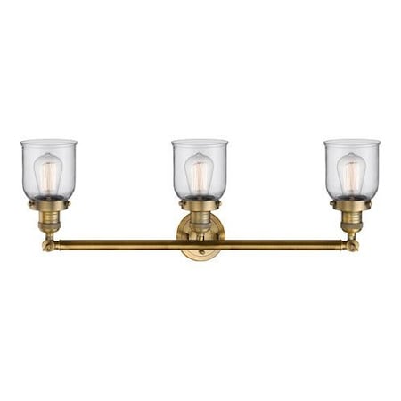 Innovations Lighting 3 Light Vintage Dimmable Led Bathroom Fixture 205-BB-S-G52-LED